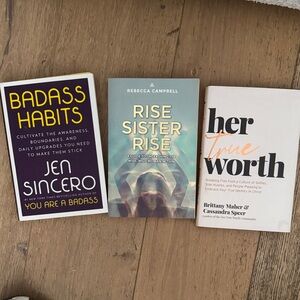 Set of Three Inspirational Books